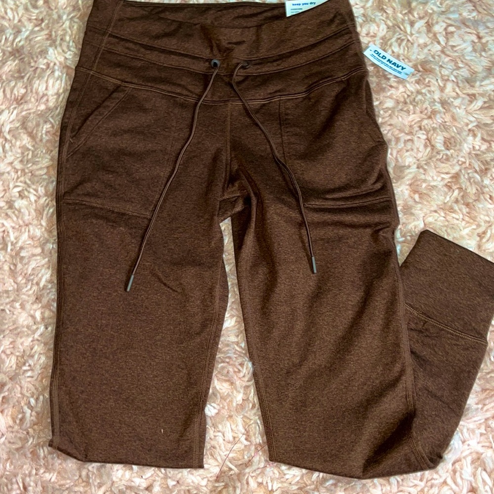 Brown Hi-rise Leggings